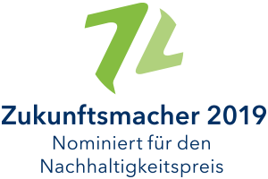 Zukunftsmacher 2019 - Nominiert für den Nachhaltigkeitspreis